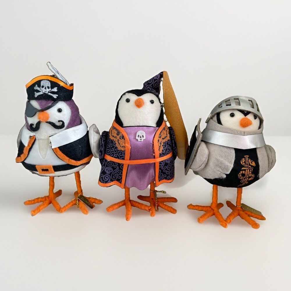 TARGET BIRDS 2020 Hyde & EEK Halloween Lot of 3 Jouster Juliote Clipper Retired